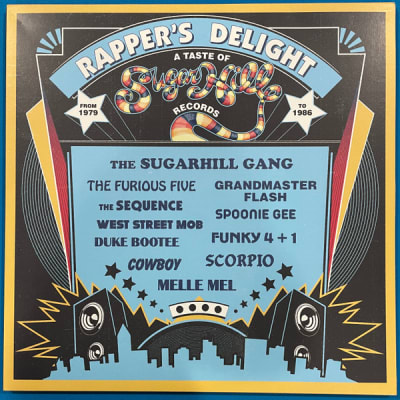 VARIOS VINILO RAPPER'S DELIGHT: A TASTE OF SUGAR HILL RECORDS (2 LP COLOR NARANJA HELADA)