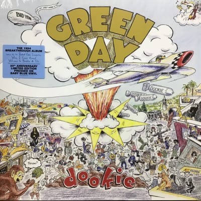 GREEN DAY - DOOKIE (VINILO COLOR AZUL BEBE)