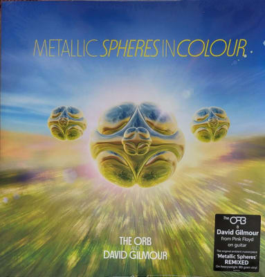 ORB FT DAVID GILMOUR, THE VINILO METALLIC SPHERES IN COLOUR