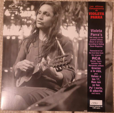 VIOLETA PARRA - LAS ULTIMAS COMPOSICIONES DE VIOLETA PARRA ED NUMUERADA (VINILO COLOR MARMOLEADO VIOLETA)