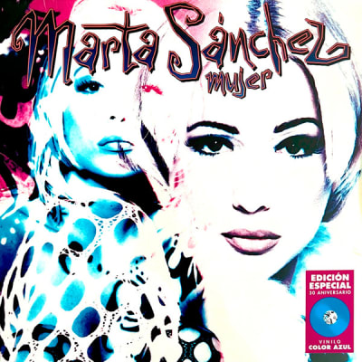 SANCHEZ, MARTA VINILO MUJER - (Desesperada español e ingles) Blue color - Ltd