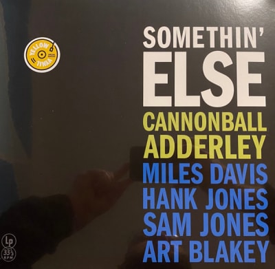 ADDERLEY, CANNONBAL VINILO SOMETHING ELSE (YELLOW VINYL)