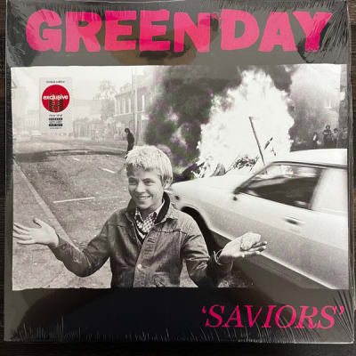 GREEN DAY VINILO SAVIORS (TARGET) clear vinyl