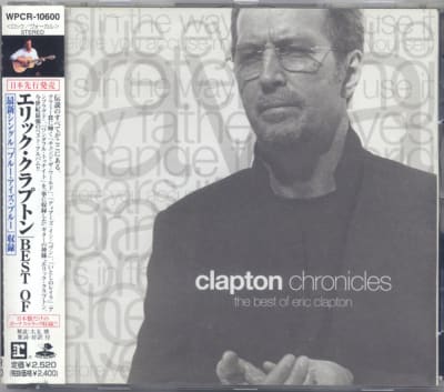 CLAPTON, ERIC CD Chronicles – The Best Of Eric Clapton JPN OBI