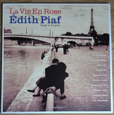PIAF, EDITH VINILO LA VIE EN ROSE - Blue color - Ltd