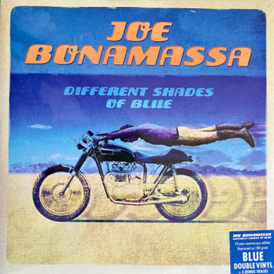 BONAMASSA, JOE VINILO DIFFERENT SHADES OF BLUE (blue coloured 2LP 10th 180g)