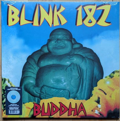 BLINK-182 VINILO BUDDHA - COLOR VERDE BOTELLA COCACOLA