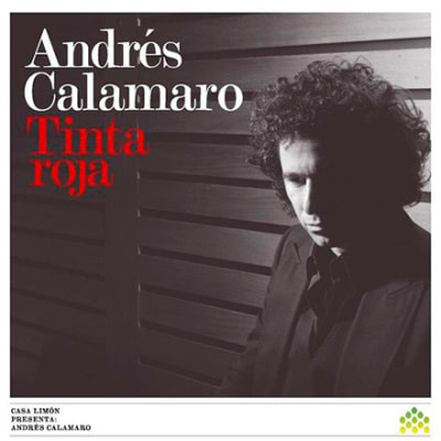 CALAMARO, ANDRES VINILO TINTA ROJA