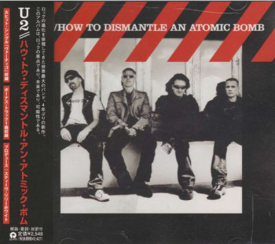 U2 CD HOW TO DISMANTLE AN ATOMIC BOMB JPN OBI