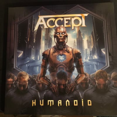 ACCEPT VINILO HUMANOID (VINILO COLOR AZUL REAL LISO)