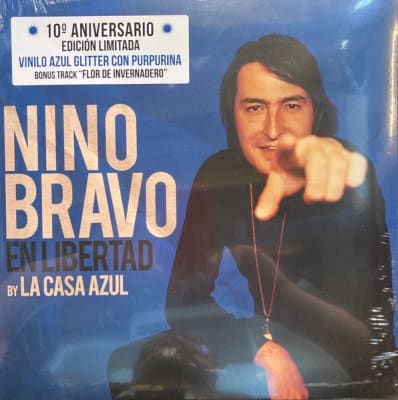BRAVO, NINO VINILO EN LIBERTAD BY LA CASA AZUL (10TH ED LTD COLOR AZUL + BONUS TRACK)