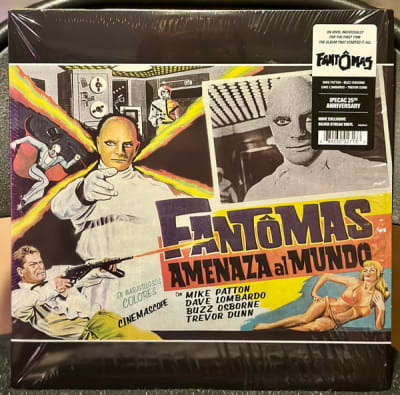 FANTOMAS VINILO AMENAZA AL MUNDO