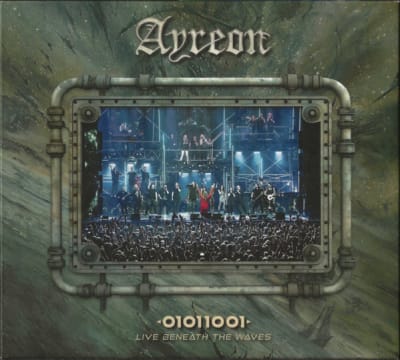 AYREON CD LIVE BENEATH THE WAVES - 2 CD + DVD -
