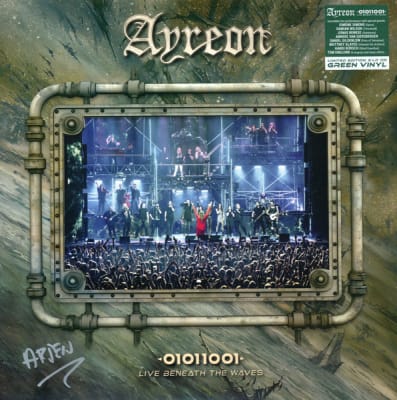 AYREON VINILO 01011001: LIVE BENEATH THE WAVES (3LP COLOR VERDE)