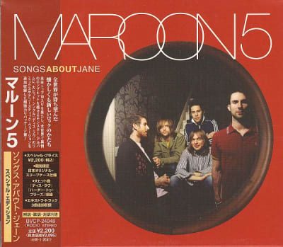 MAROON 5 CD Songs About Jane - JPN obi