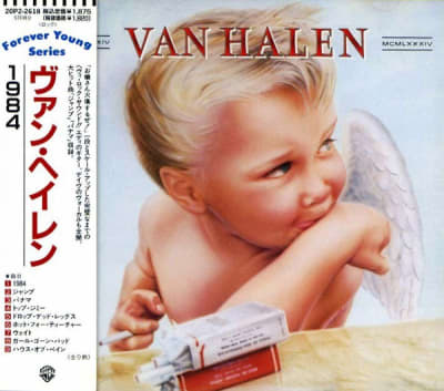 VAN HALEN CD 1984 JPN OBI