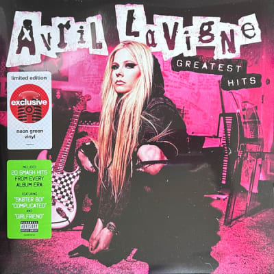 LAVIGNE, AVRIL VINILO GREATEST HITS (TARGET) Neon Green Vinyl