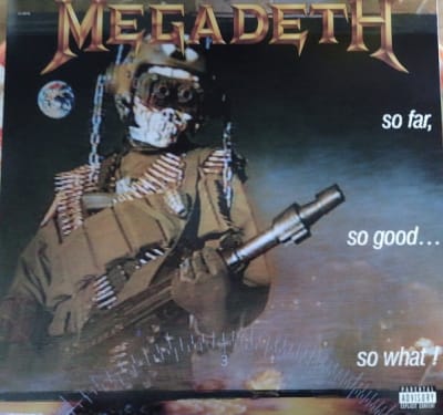 MEGADETH VINILO SO FAR SO GOOD SO WHAT