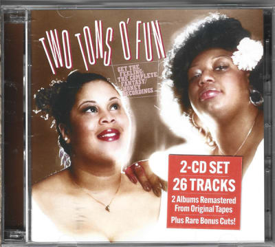 TWO TONS O' FUN CD GET THE FEELING: THE COMPLETE FANTASY/HONEY RECORDINGS 2CD