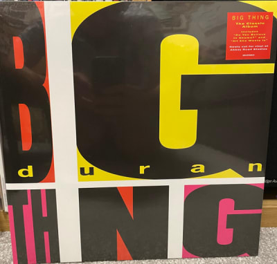 DURAN DURAN VINILO BIG THING (newly cut abbey road studios)