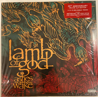 LAMB OF GOD VINILO ASHES OF THE AWAKE 20TH 2LP DELUXE