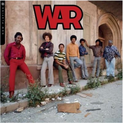 WAR VINILO NOW PLAYING (red vinyl)