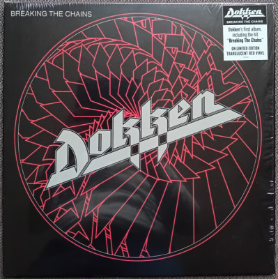 DOKKEN VINILO BREAKING THE CHAINS translucent red vinyl