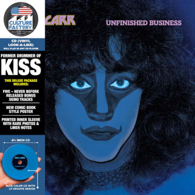 CARR, ERIC CD Unfinished Business (Blue Polycarbonate Cd) - Record store day - 5 bonus tracks