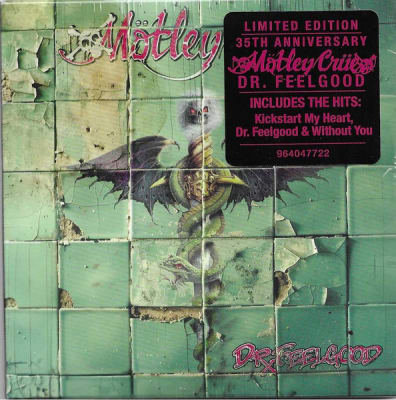 MOTLEY CRUE CD DR FEELGOOD (35th Limited Anniversary edition)