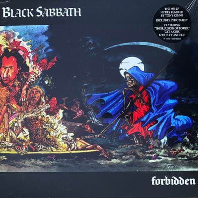 BLACK SABBATH VINILO FORBIDDEN (NUEVA REMEZCLA POR TONY IOMMI)