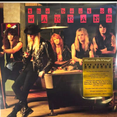 WARRANT VINILO THE BEST OF