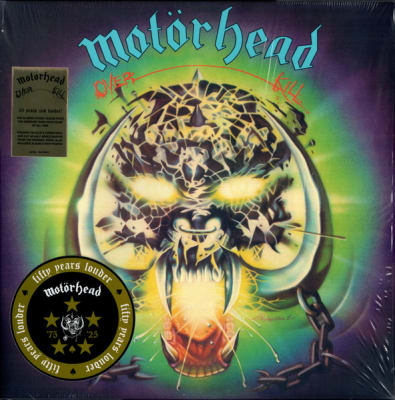MOTORHEAD VINILO OVERKILL (VINILO AZUL Y VERDE. INCLUYE POSTER)