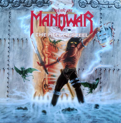 MANOWAR VINILO THE HELL OF STEEL (MOV) silver coloured limited edition 180g