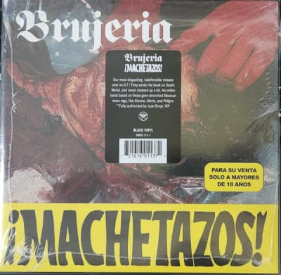 BRUJERIA VINILO MACHETAZOS - single 7