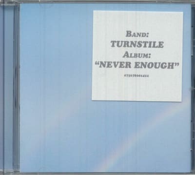 TURNSTILE CD NEVER ENOUGH