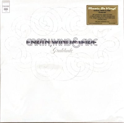 EARTH, WIND & FIRE VINILO GRATITUDE (2LP COLOR BLANCO)