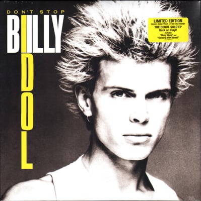 IDOL, BILLY VINILO DON'T STOP  (Mony mony , dancin' with myself )