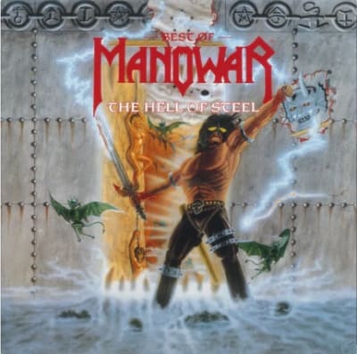 MANOWAR VINILO THE HELL OF STEEL: THE BEST OF 2LP