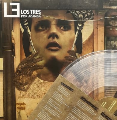 TRES, LOS VINILO POR ACANGA (transparente)