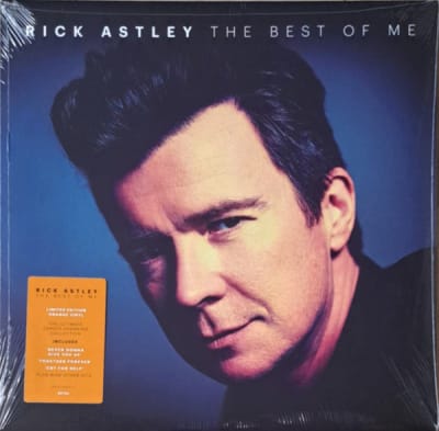 ASTLEY, RICK VINILO THE BEST OF ME (VINILO NARANJA)