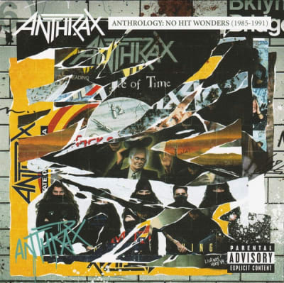 ANTHRAX CD ANTHROLOGY: NO HIT WONDERS 1985-1991