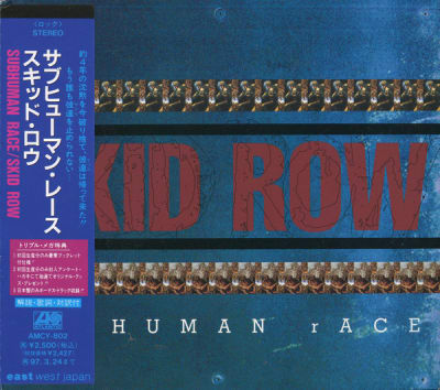 SKID ROW CD SUBHUMAN RACE JPN OBI