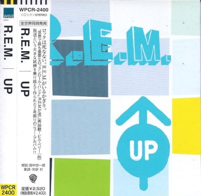 R.E.M. CD UP JPN OBI