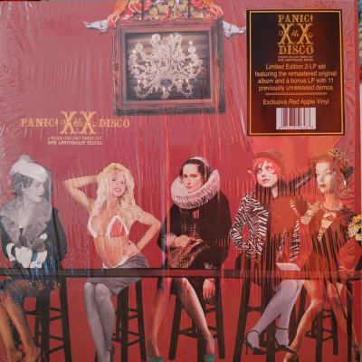 PANIC AT THE DISCO VINILO A FEVER YOU CAN SWEAT OUT 20TH LIMITED APPLE VINYL BONUS LP