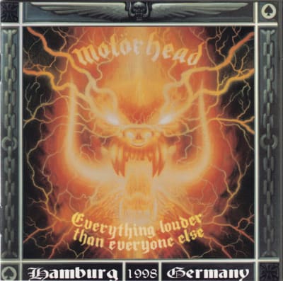 MOTORHEAD CD Everything Louder Than Everyone Else – Hamburg 1998 Germany - 2cd
