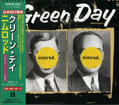 GREEN DAY CD Nimrod JPN OBI