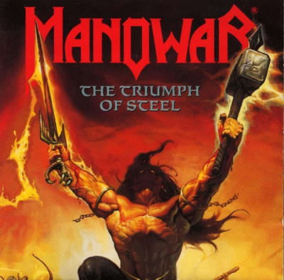MANOWAR CD TRIUMPH OF STEEL