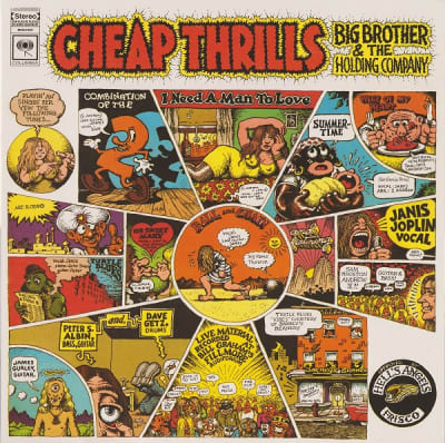 BIG BROTHER & THE HOLDING COMPANY VINILO CHEAP THRILLS