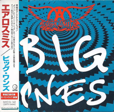 AEROSMITH CD BIG ONES JPN OBI