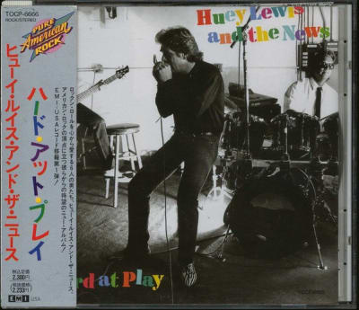 HUEY LEWIS AND THE NEWS CD HARD AT PLAY JPN